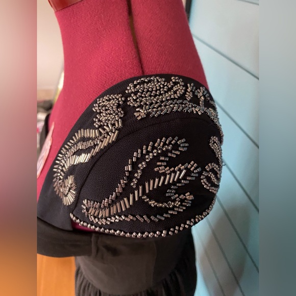 Guess beaded one shoulder cocktail dress - Picture 4 of 5